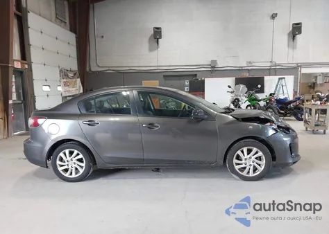 2012 Mazda Mazda3 I Grand Touring z USA, uszkodzony, nr VIN JM1BL1W87C1683381